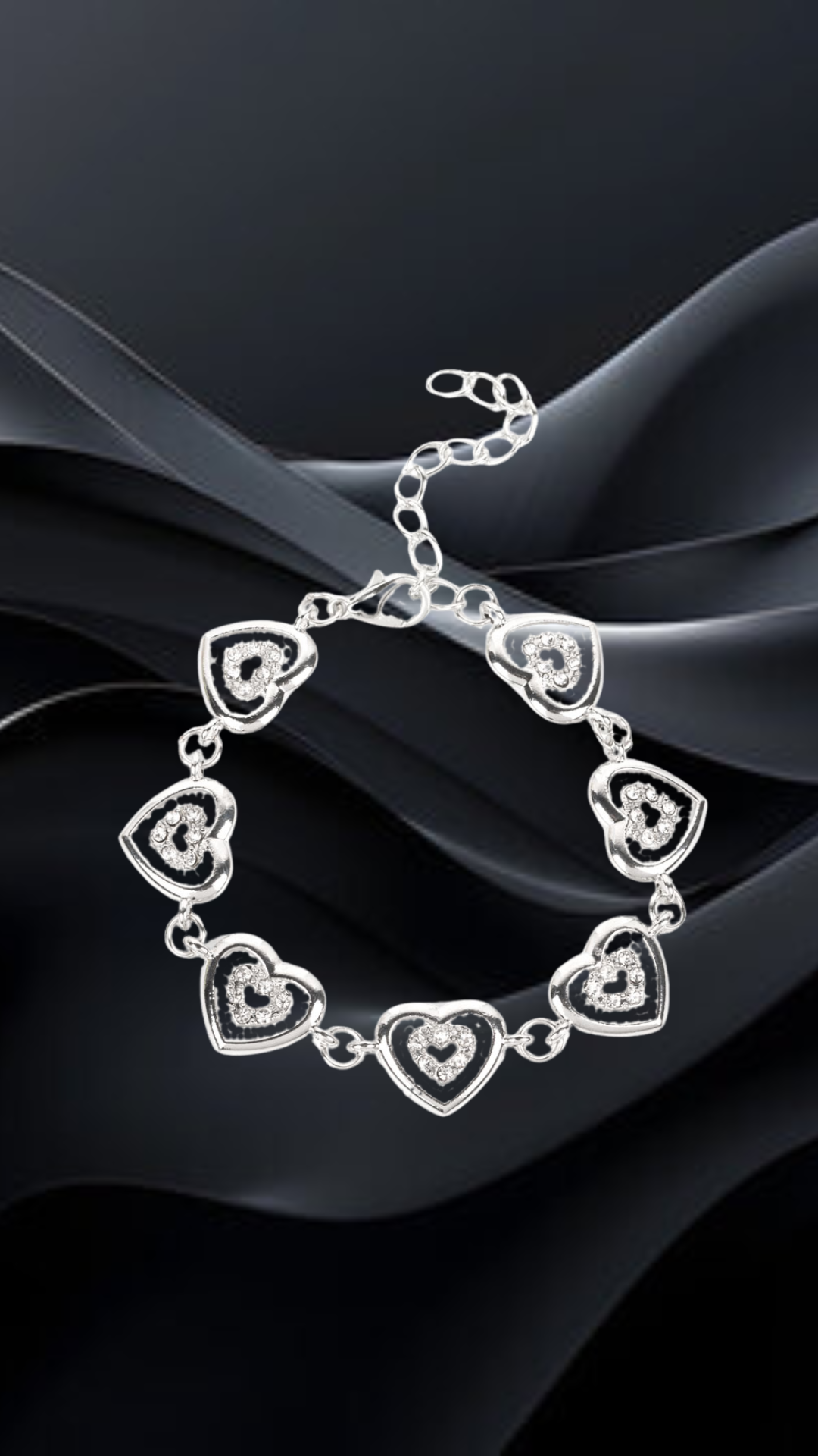 CATCHING FEELINGS - SILVER BRACELET - PAPARAZZI – 1133