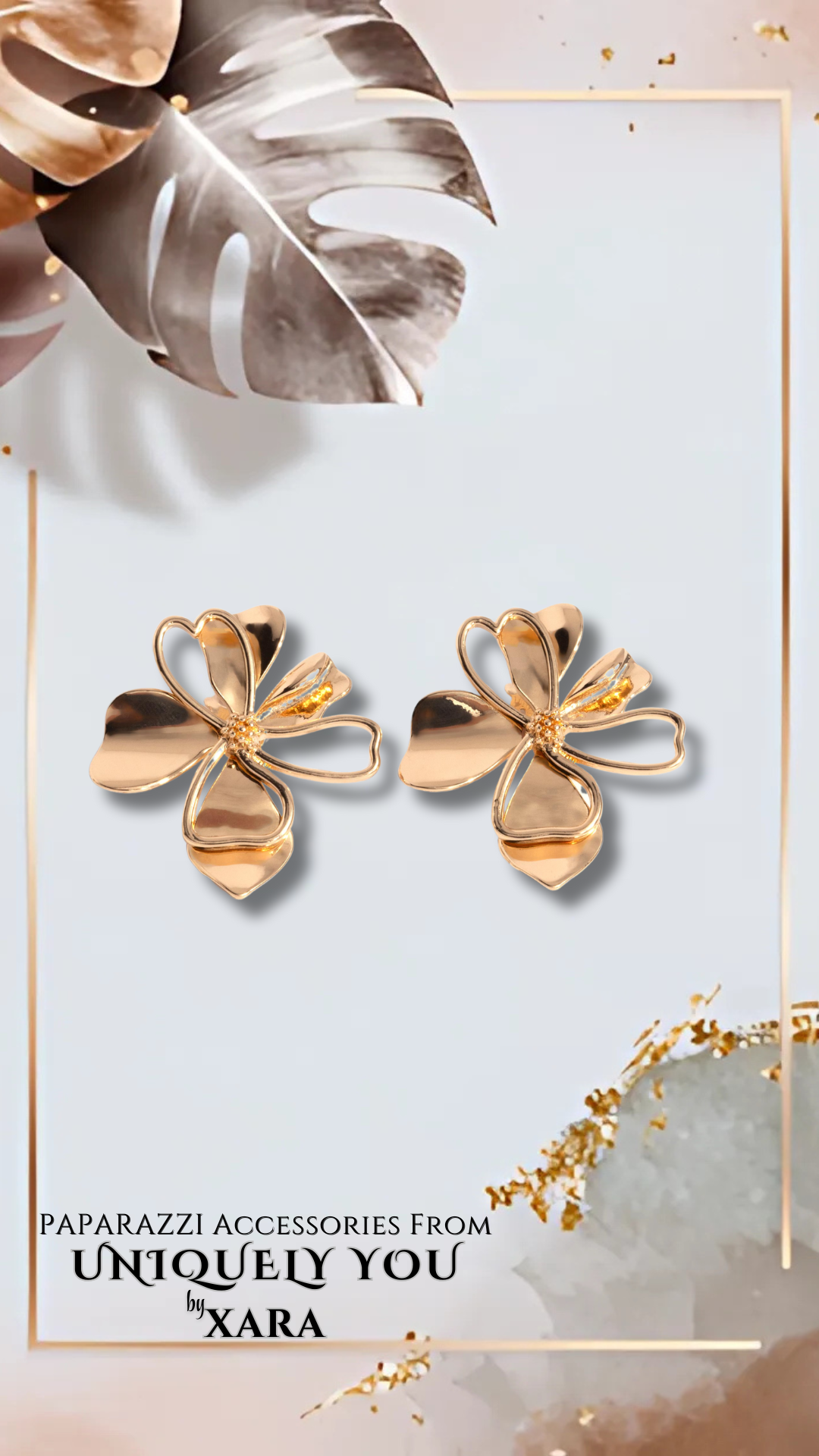 SWEETNESS AND LIGHT EARRINGS – GOLD – 1314