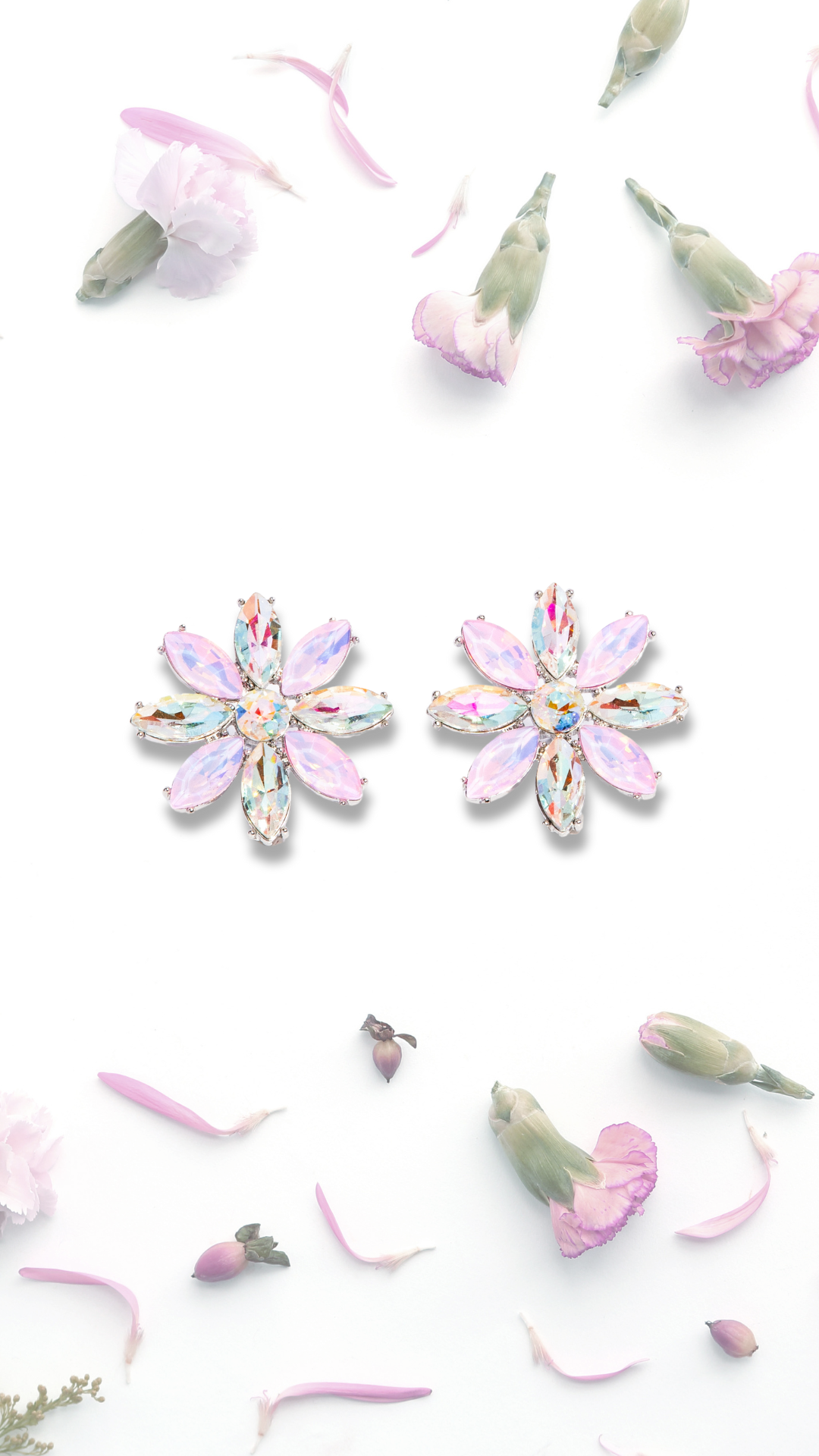 MAIDEN MAKEOVER EARRINGS – PINK - PAPARAZZI - 1317