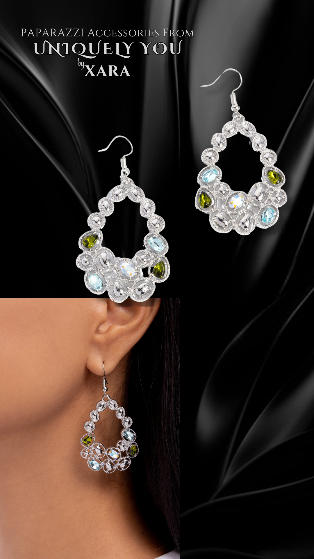 PRISMATIC PRINCIPAL EARRINGS – MULTI - PAPARAZZI - 1318
