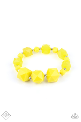 TRENDSETTING TOURIST - YELLOW BRACELET - GLIMPSES OF MALIBU - 1515