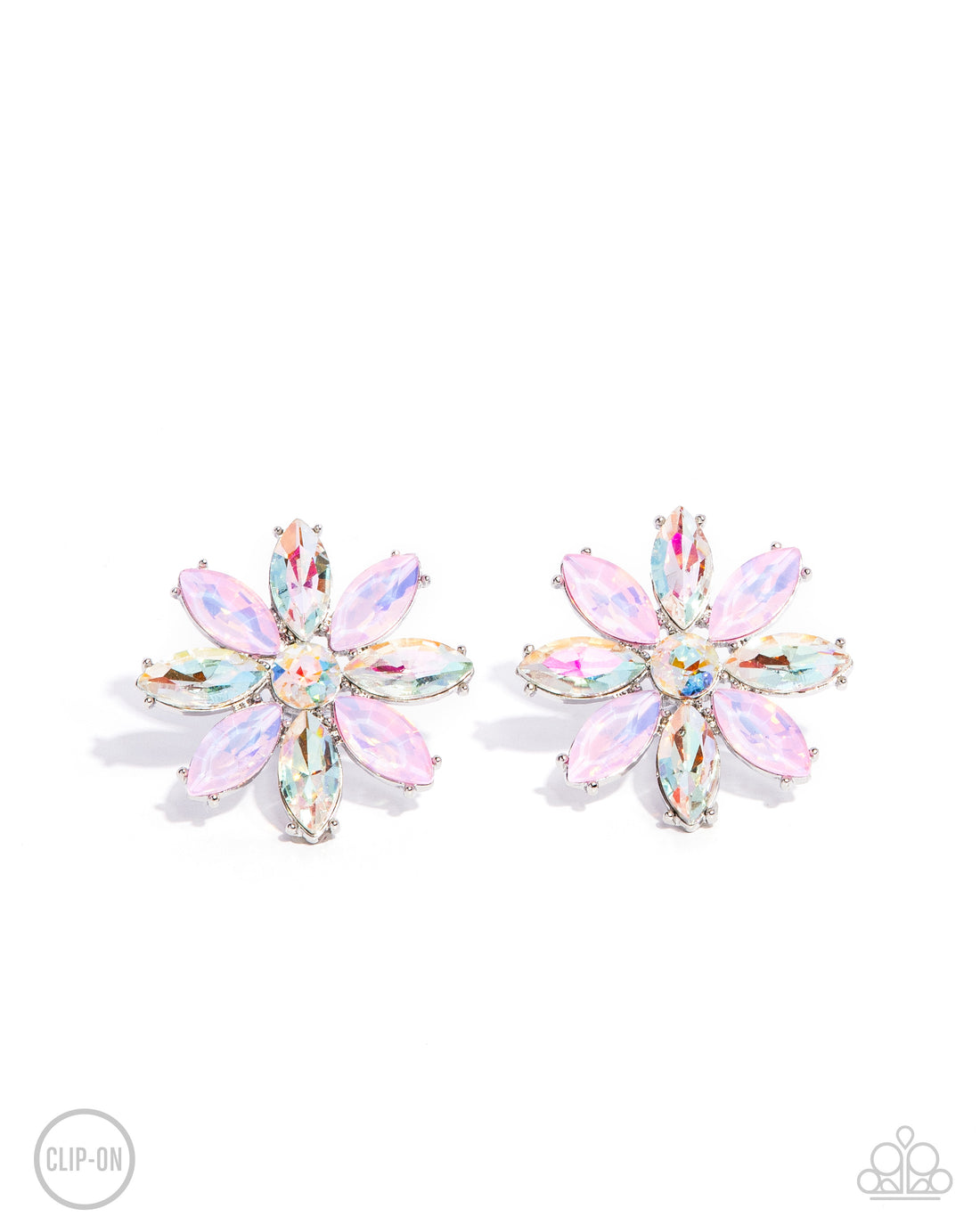 MAIDEN MAKEOVER EARRINGS – PINK - PAPARAZZI - 1317