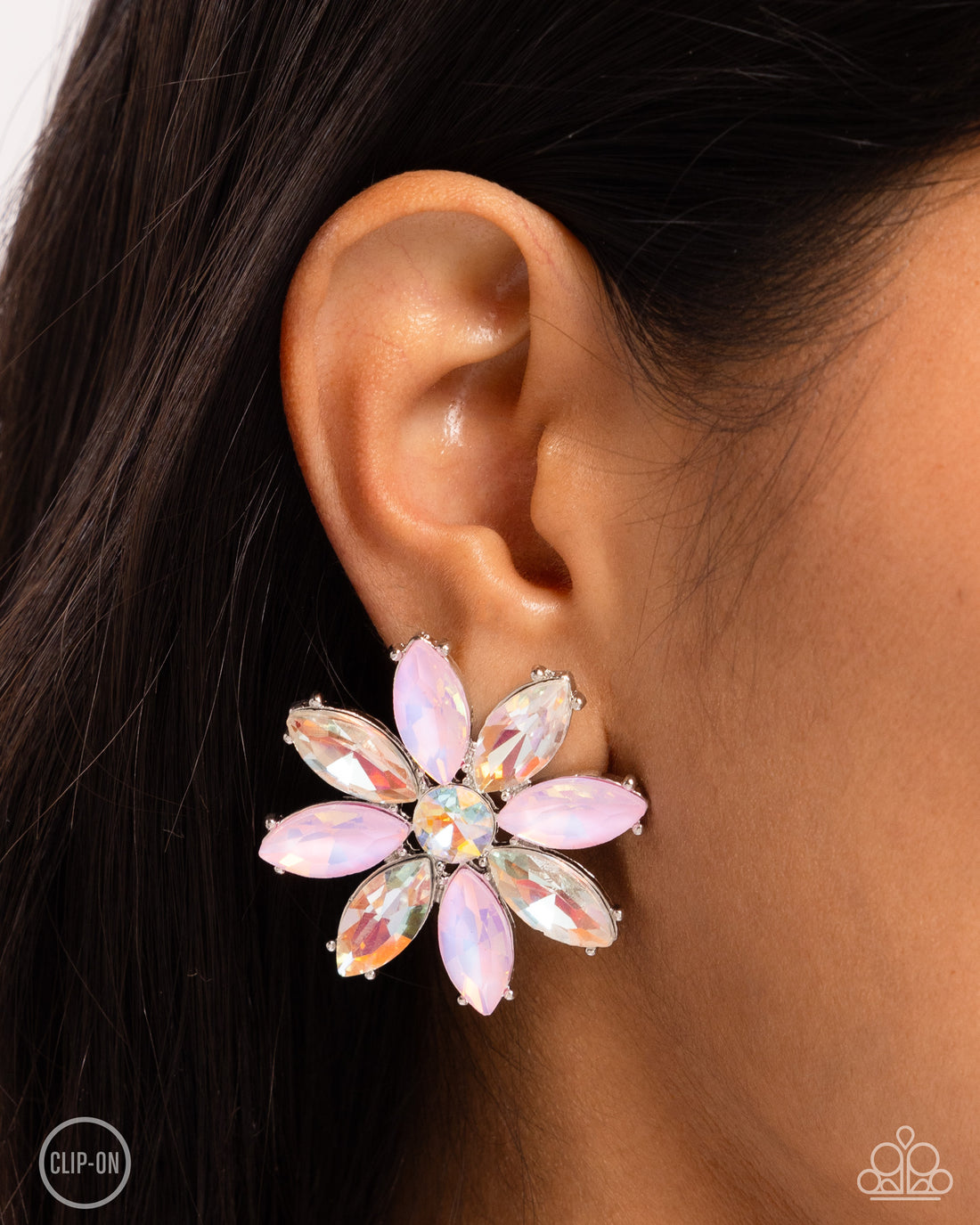 MAIDEN MAKEOVER EARRINGS – PINK - PAPARAZZI - 1317