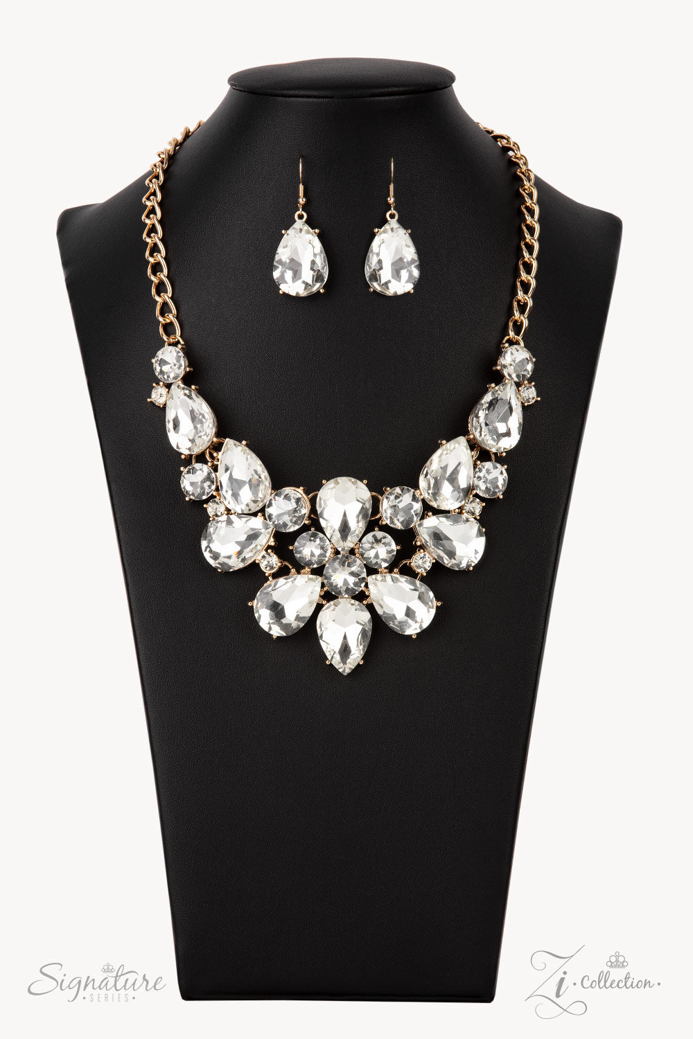BEA - NECKLACE & EARRING SET - ZI COLLECTION - PAPARAZZI – 2256
