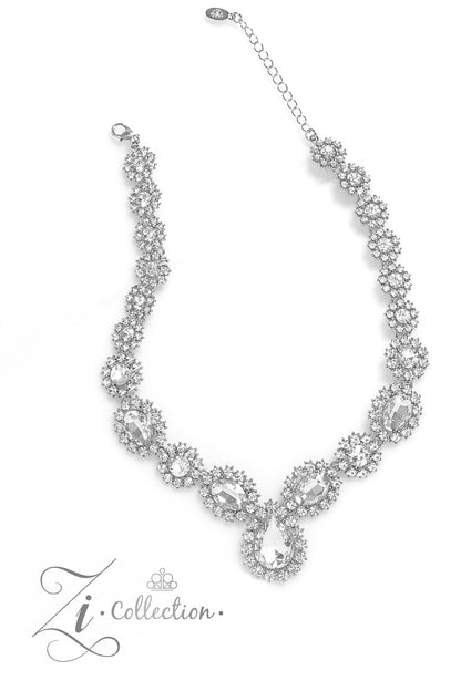 EVERLASTING - NECKLACE &amp; EARRING SET - ZI COLLECTION - PAPARAZZI – 2263