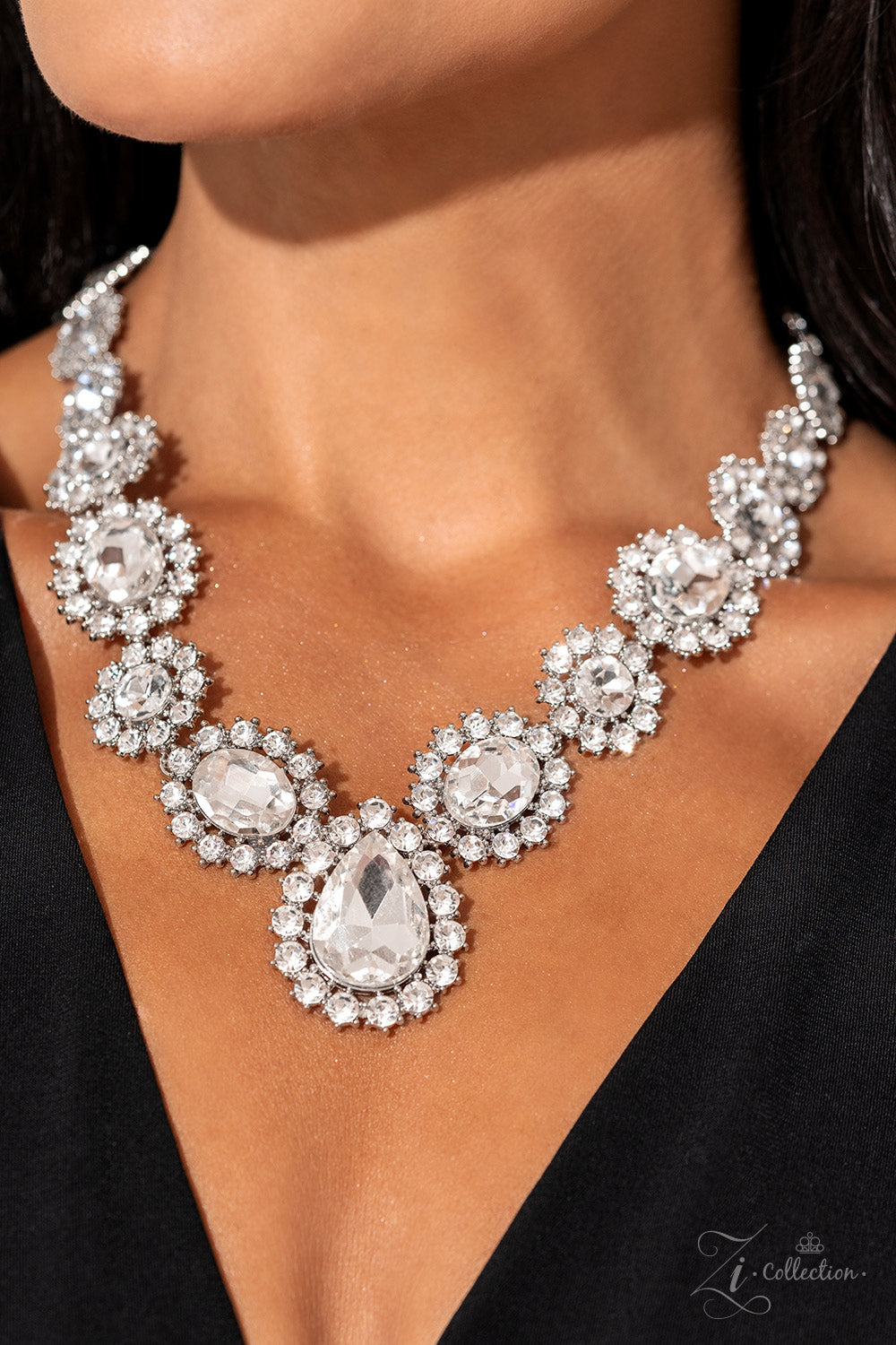 EVERLASTING - NECKLACE &amp; EARRING SET - ZI COLLECTION - PAPARAZZI – 2263