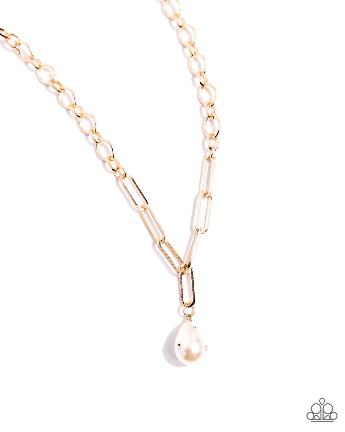 REFINED RECORD NECKLACE – GOLD – 1882