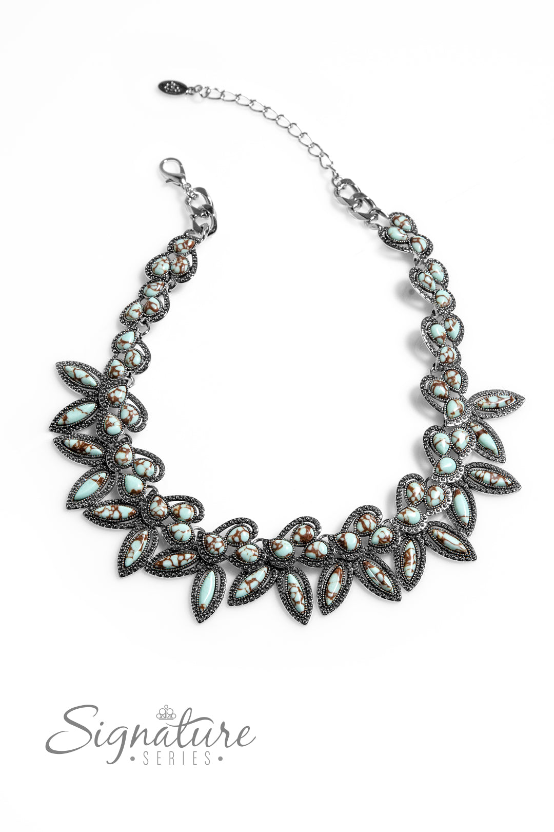 THE APRIL - NECKLACE &amp; EARRING SET - ZI COLLECTION - PAPARAZZI – 2258