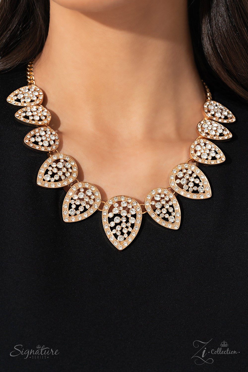 THE CODY - NECKLACE &amp; EARRING SET - ZI COLLECTION - PAPARAZZI – 2259