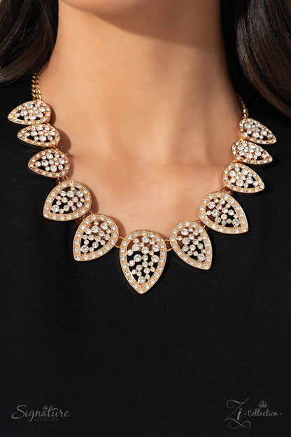 THE CODY - NECKLACE &amp; EARRING SET - ZI COLLECTION - PAPARAZZI – 2259