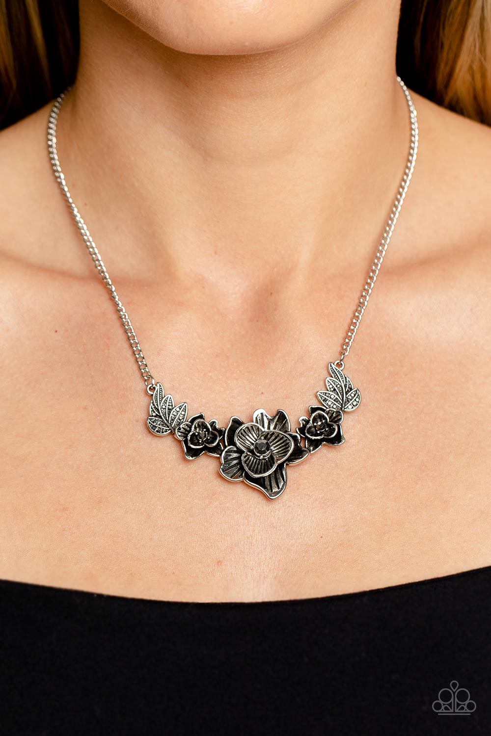 BOTANICAL BREEZE - SILVER NECKLACE – 1863