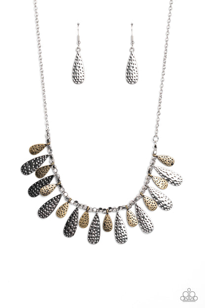 COMPELLING CONFETTI - MULTI NECKLACE – 1858