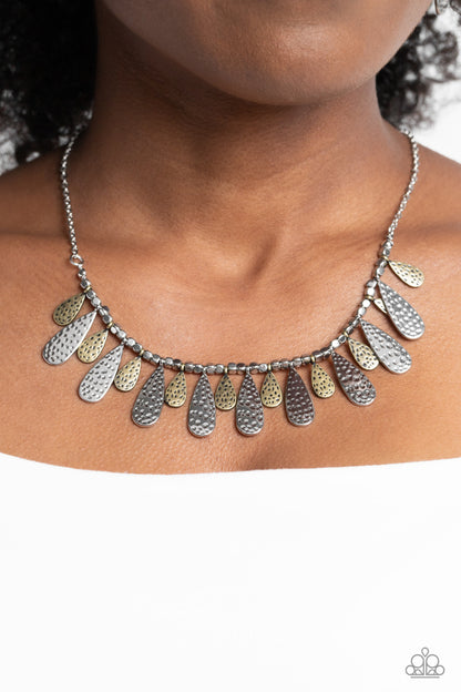 COMPELLING CONFETTI - MULTI NECKLACE – 1858