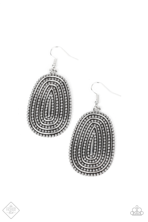 DESERT CLIMATE - SILVER EARRING - SIMPLY SANTA FE - 1522