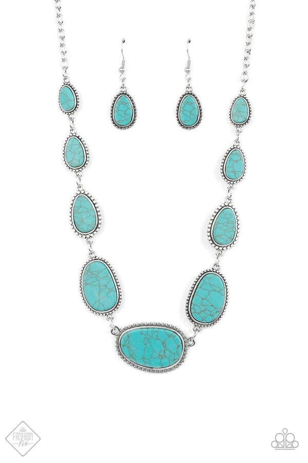 ELEMENTAL EDEN - BLUE NECKLACE - SIMPLY SANTA FE - 1522