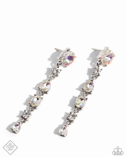 FAIRYTALE FALLS – WHITE EARRING – FIERCELY 5TH AVENUE – 1638