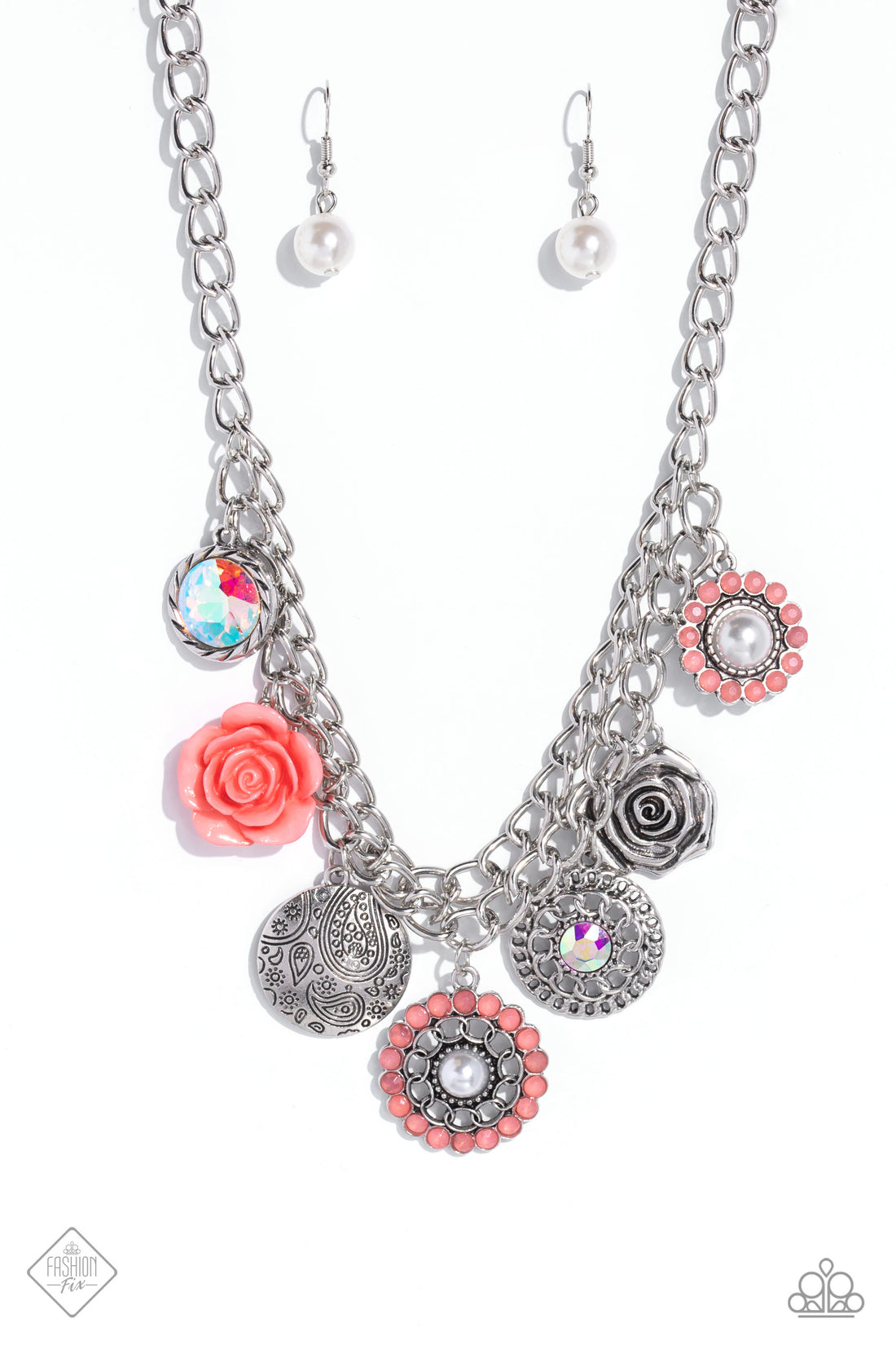 GARDEN GRACE - MULTI NECKLACE - GLIMPSES OF MALIBU – 1609