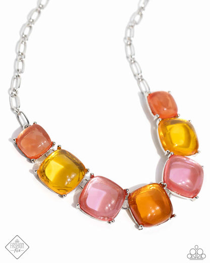 REFLECTIVE RANGE – MULTI NECKLACE – GLIMPSES OF MALIBU – 1639