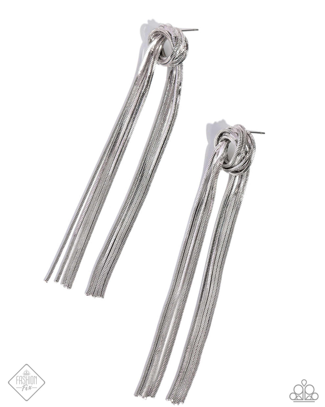 ALL STRANDS ON DECK – SILVER EARRING – MAGNIFICENT MUSINGS – 1640