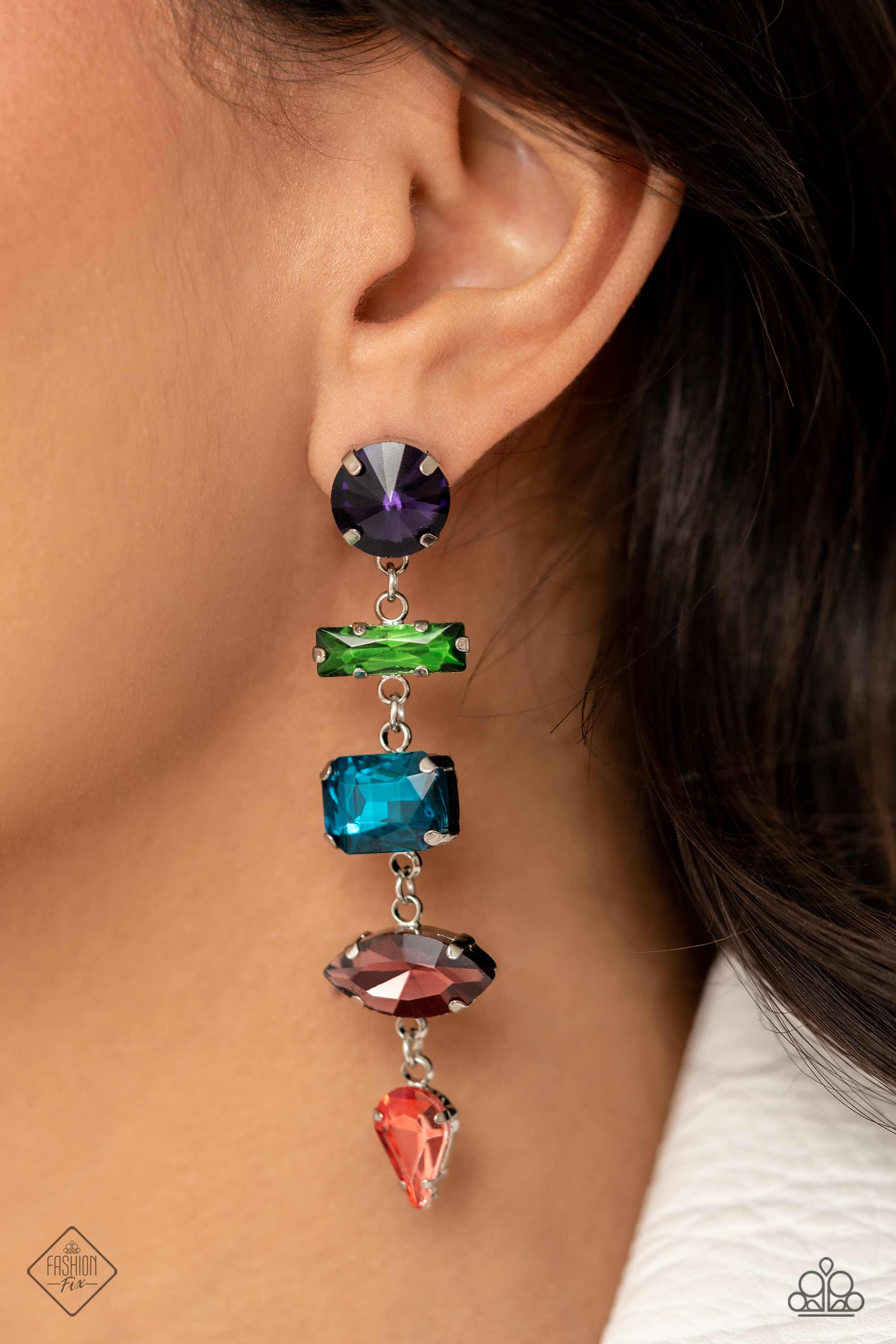 CONNECTED CONFIDENCE – MULTI EARRING – MAGNIFICENT MUSINGS – 1635