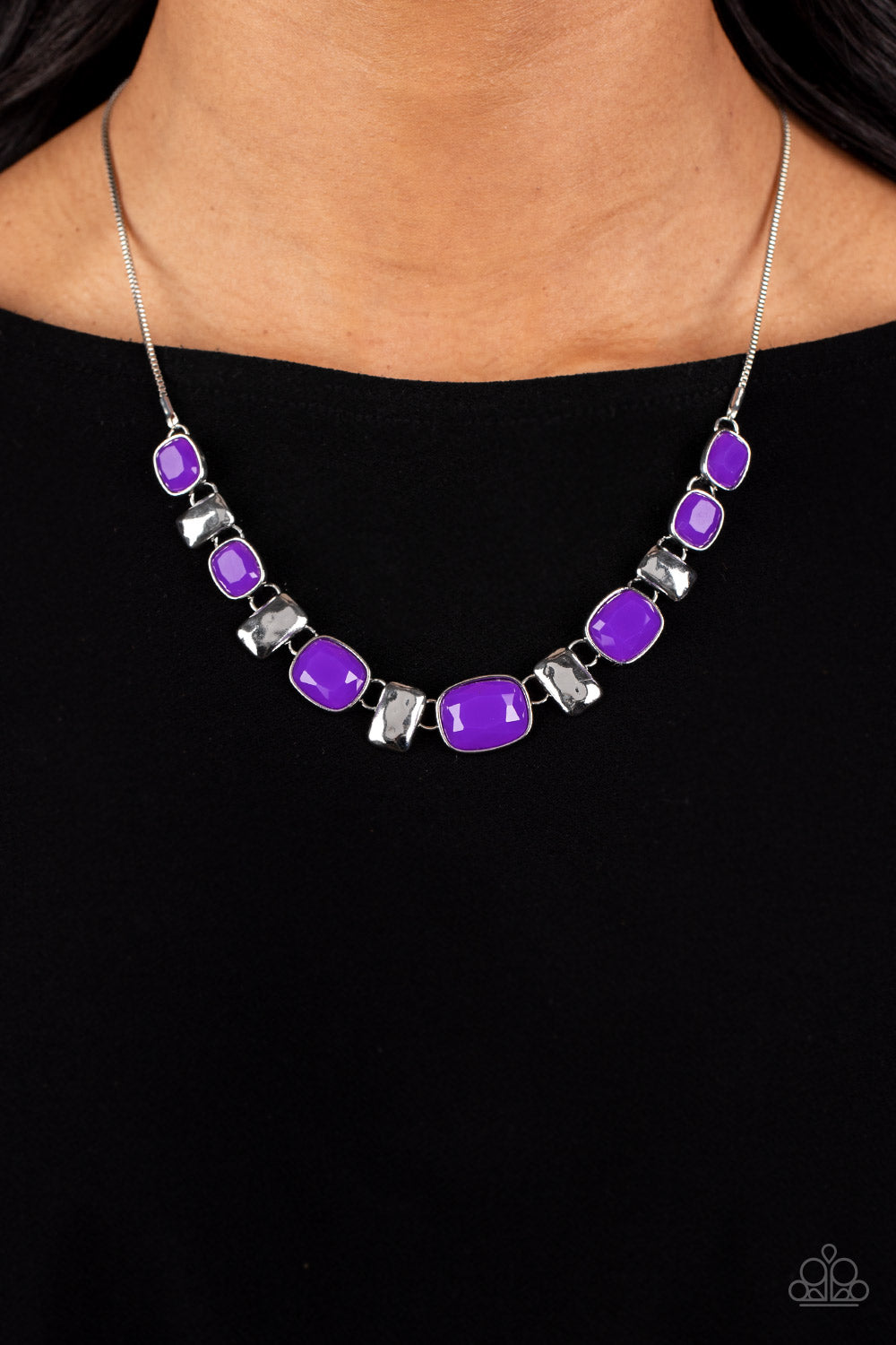 POLISHED PARADE - PURPLE NECKLACE – 1865