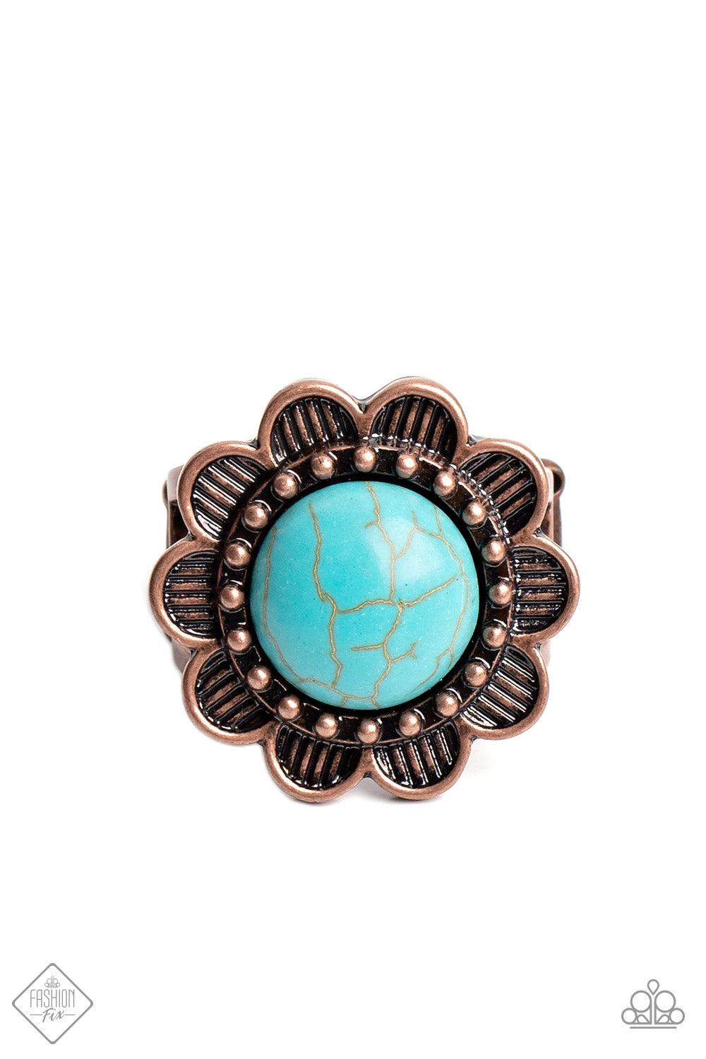 BACKWOODS BAND - BLUE RING - SIMPLY SANTA FE – 1611