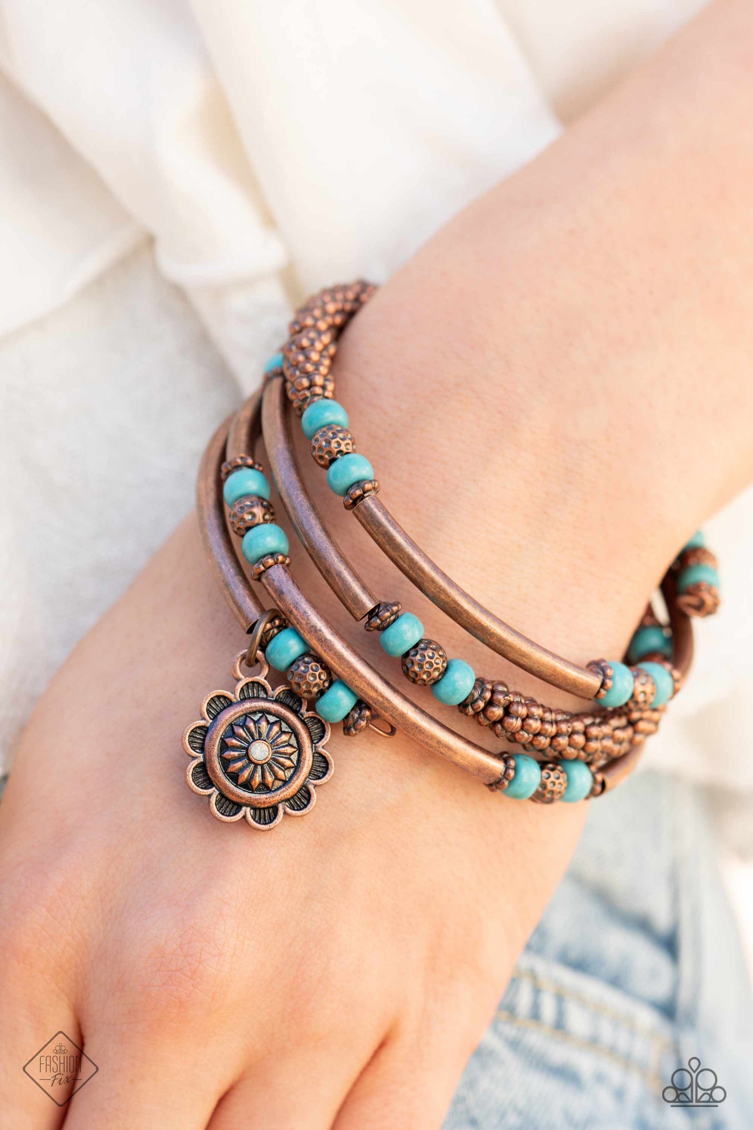 BADLANDS BUNCH - COPPER BRACELET - SIMPLY SANTA FE – 1611