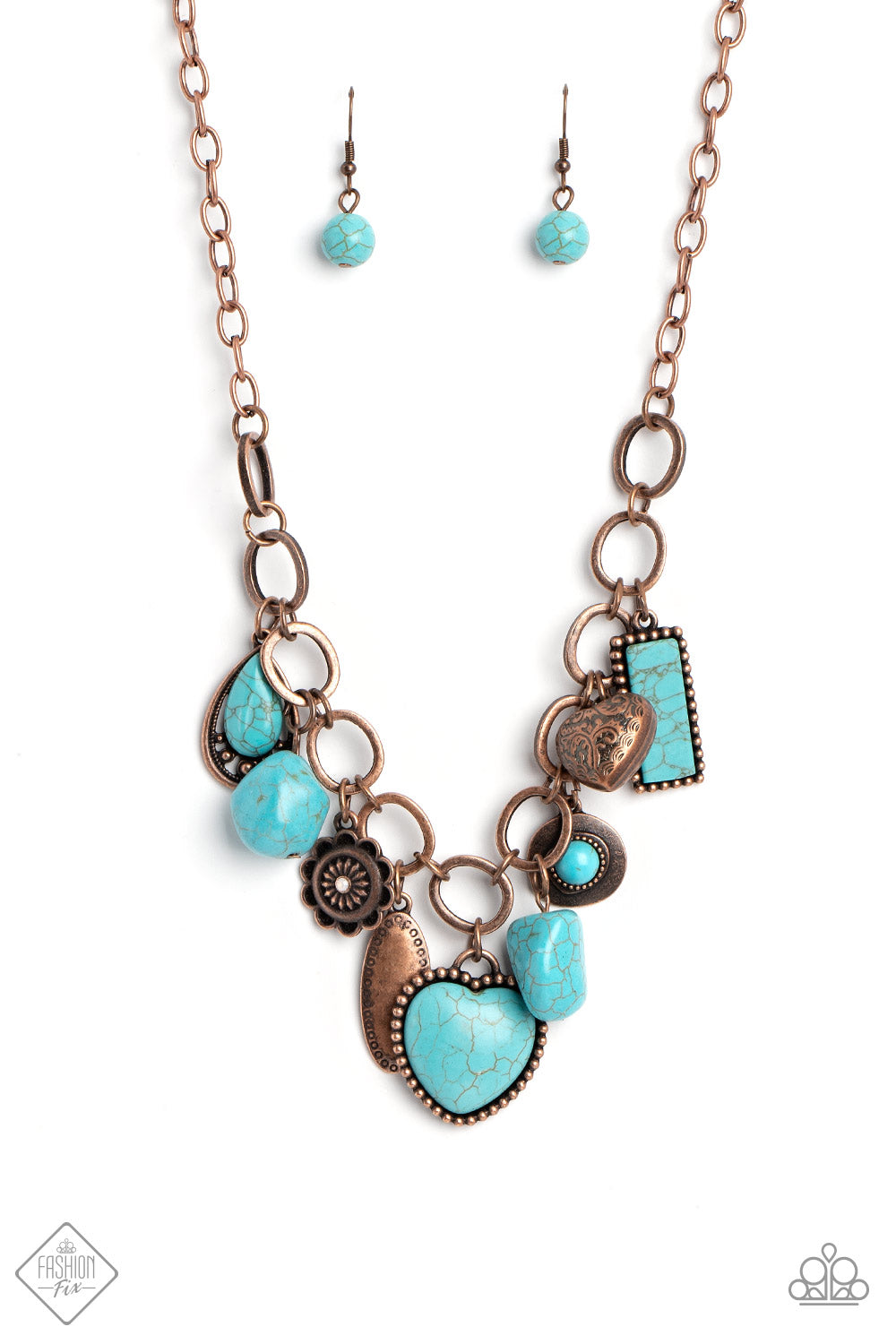 COUNTRYSIDE COLLECTION - BLUE NECKLACE - SIMPLY SANTA FE – 1611