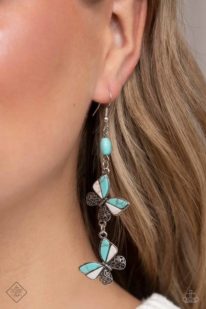 SPIRITED SOAR - BLUE EARRING - SIMPLY SANTA FE – 1606