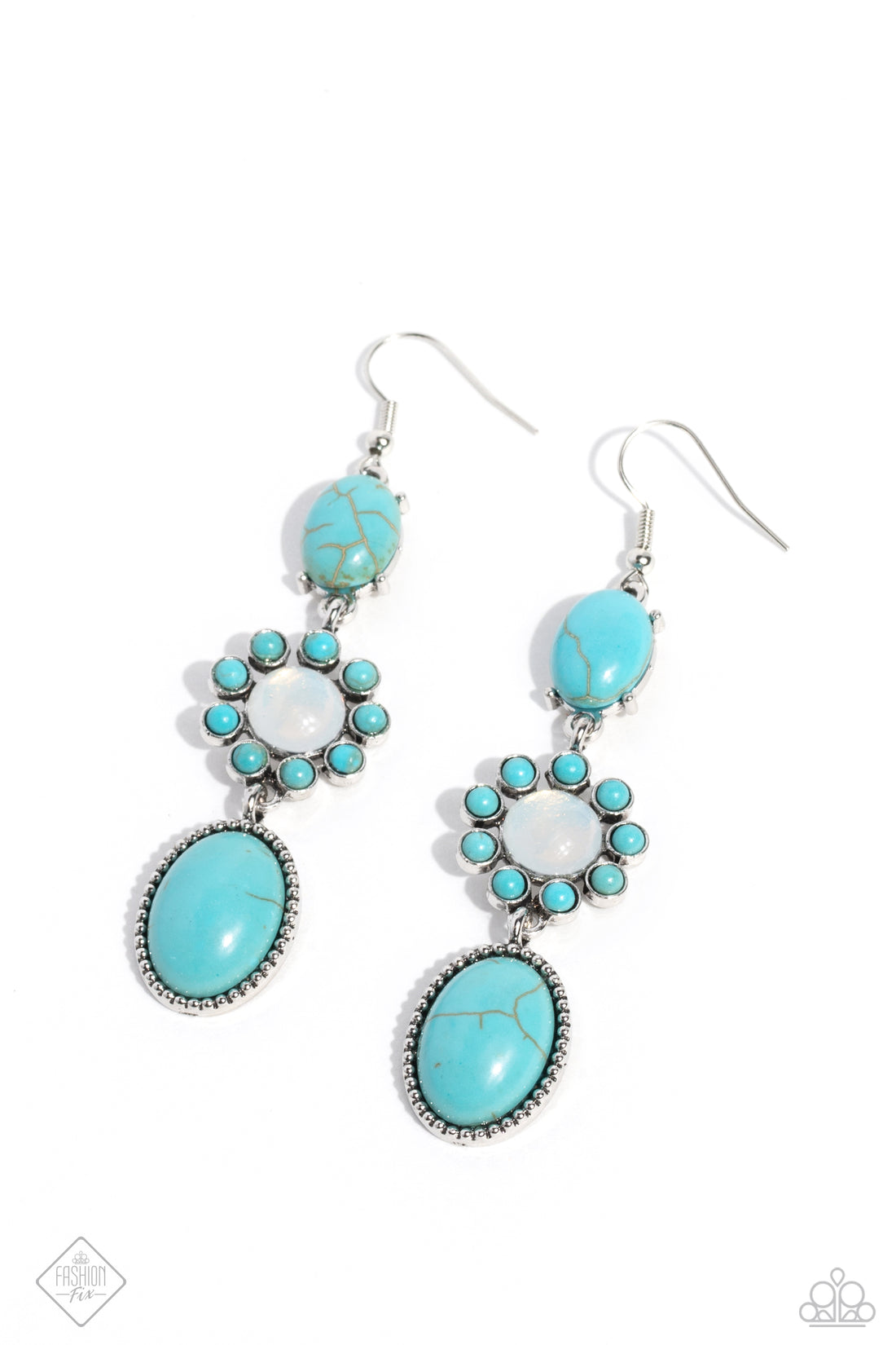 CAREFREE COWBOY - BLUE EARRING - SIMPLY SANTA FE – 1616