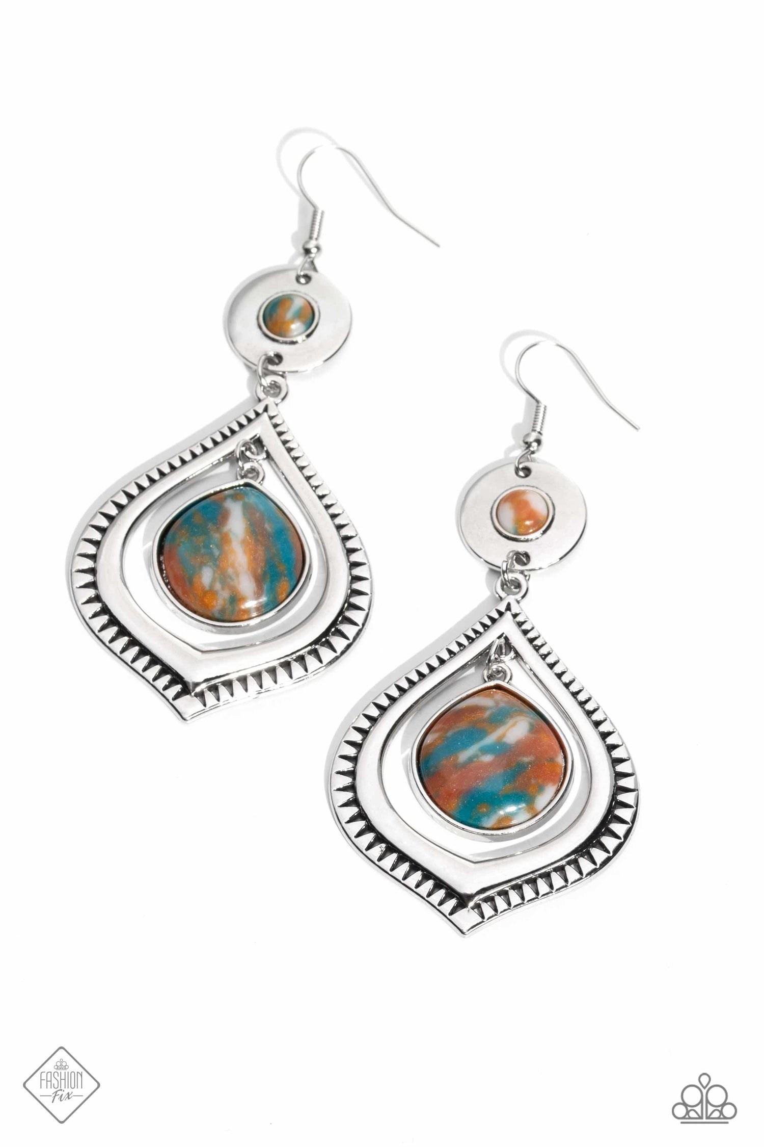 CUZ I CLAN - BROWN EARRING - SIMPLY SANTA FE – 1621