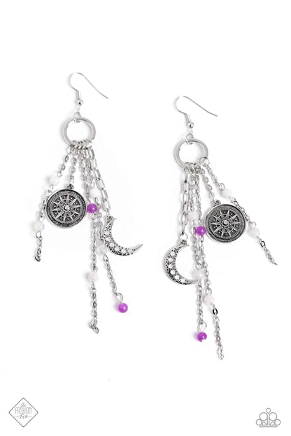 ESTEEMED EXPLORER - PURPLE EARRING - SIMPLY SANTA FE – 1626