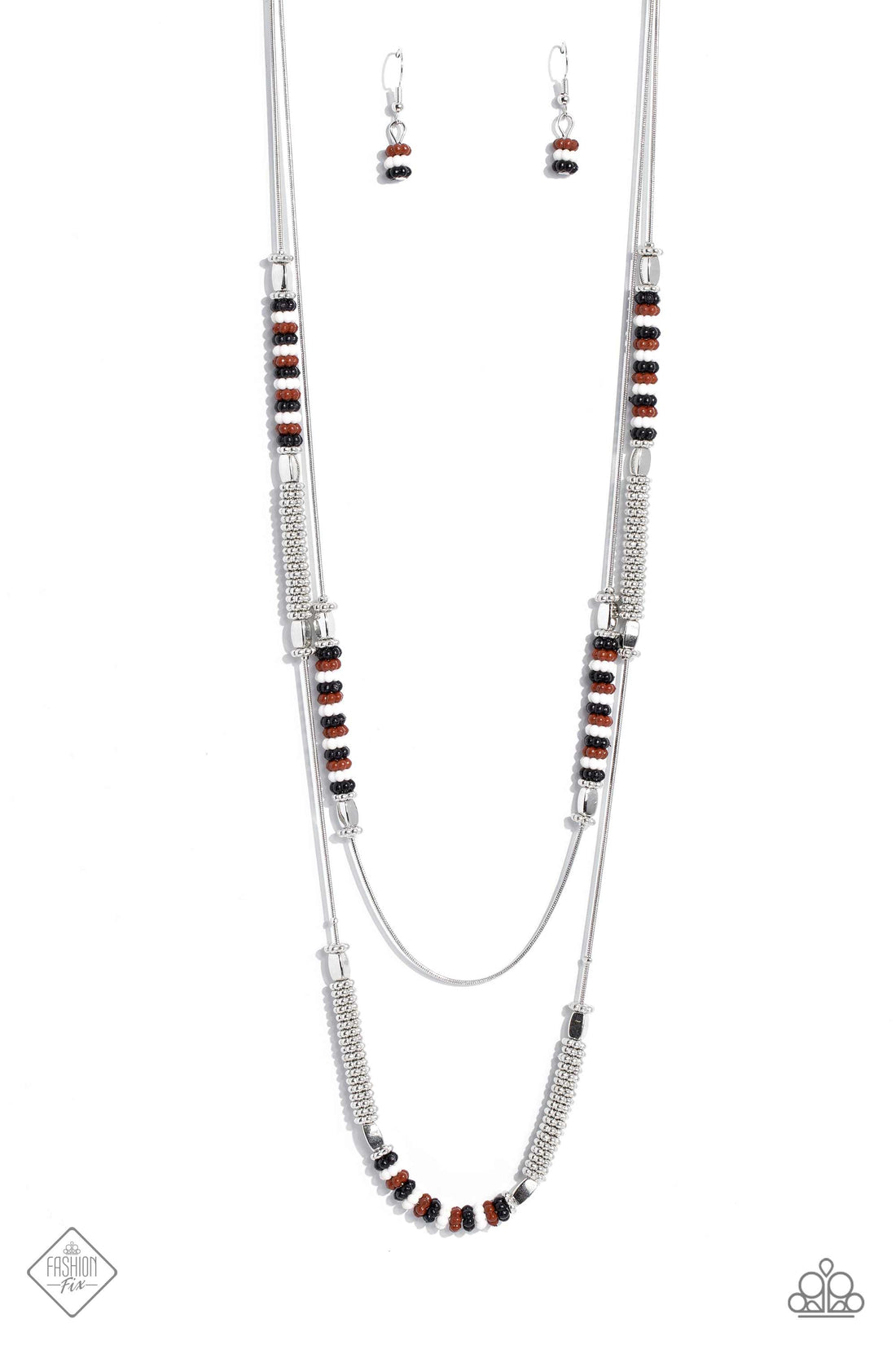 CAVIAR CHIC - MULTI NECKLACE - SUNSET SIGHTINGS – 1612