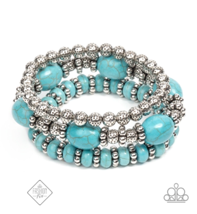 TAKE BY SANDSTORM - BLUE BRACELET - SIMPLY SANTA FE - 1542