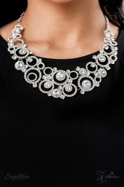 THE JENNIFER - NECKLACE &amp; EARRING SET - ZI COLLECTION - PAPARAZZI – 2268