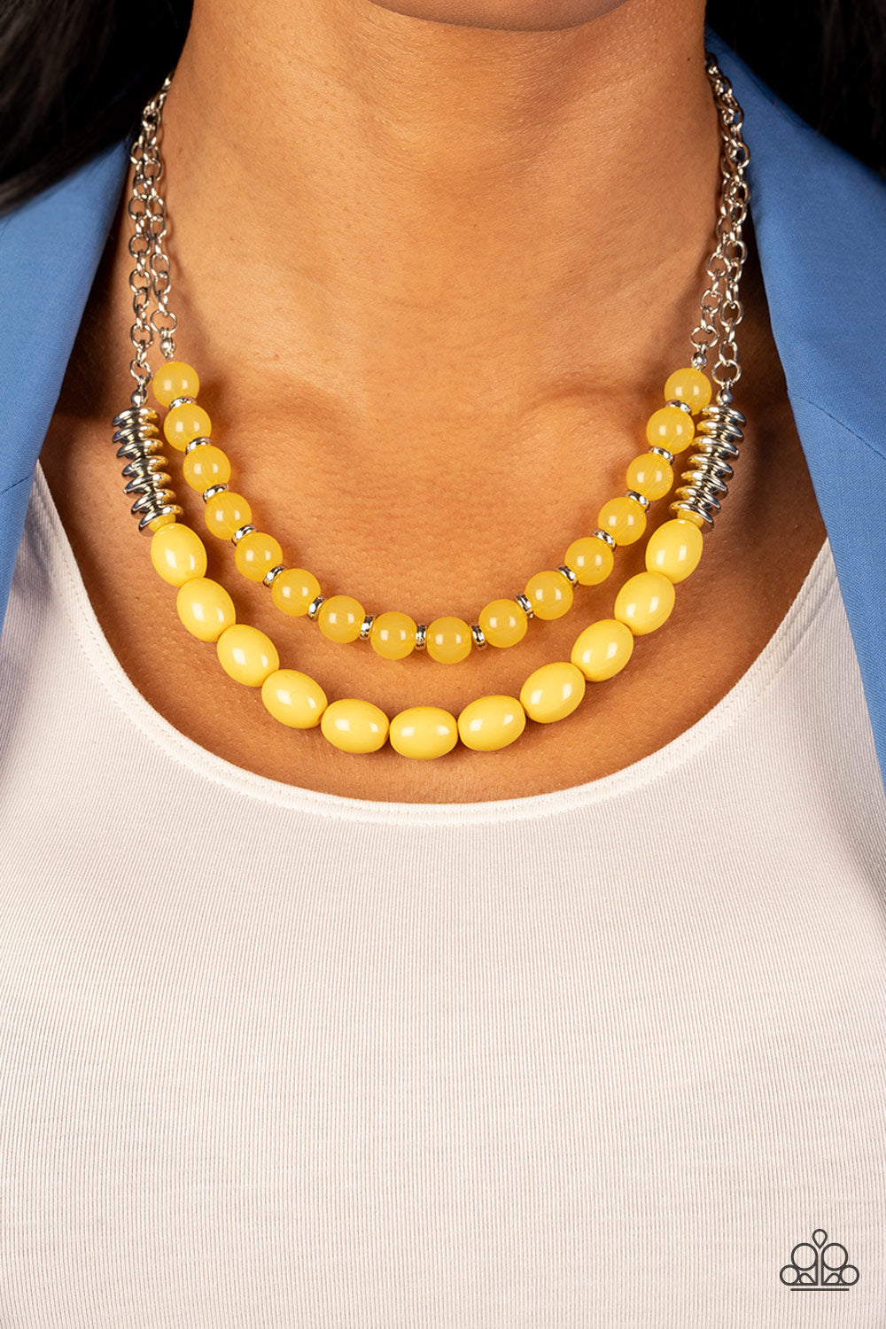 VENETIAN VOYAGE - YELLOW NECKLACE – 1856