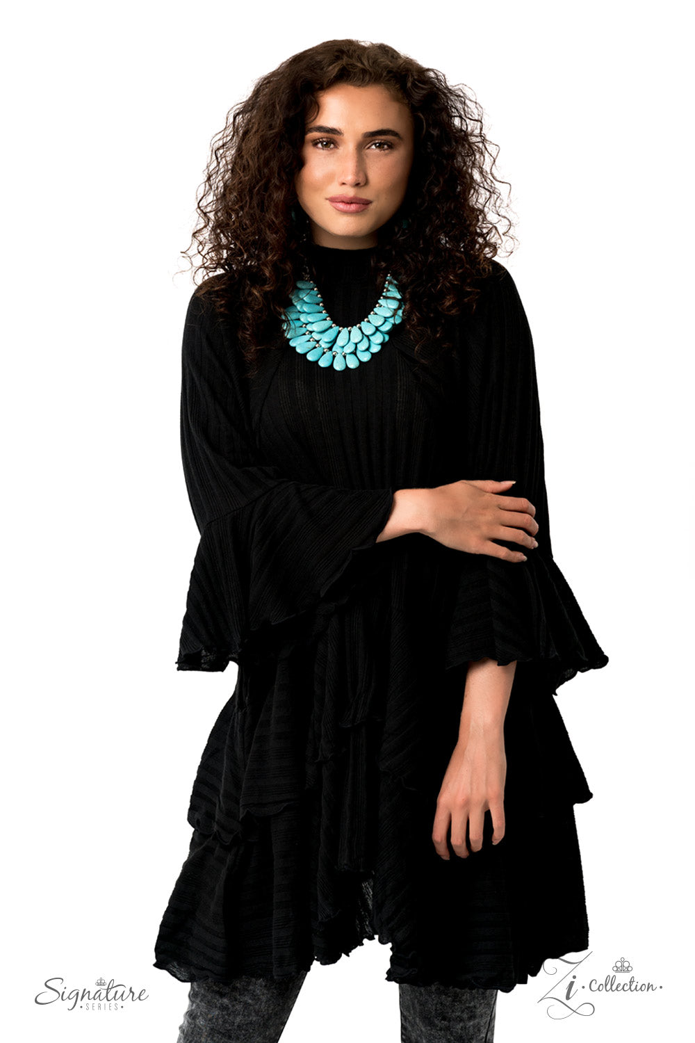 AMY - NECKLACE & EARRING - ZI COLLECTION - PAPARAZZI – 2252