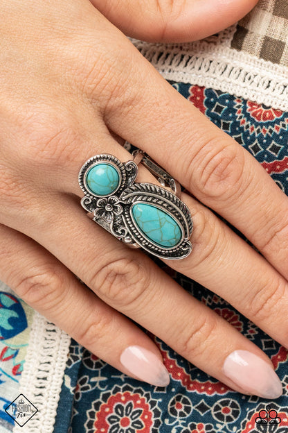 SOUTHERN NIRVANA - BLUE RING - SIMPLY SANTA FE - 1547