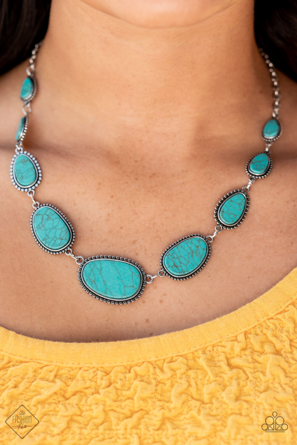 ELEMENTAL EDEN - BLUE NECKLACE - SIMPLY SANTA FE - 1522