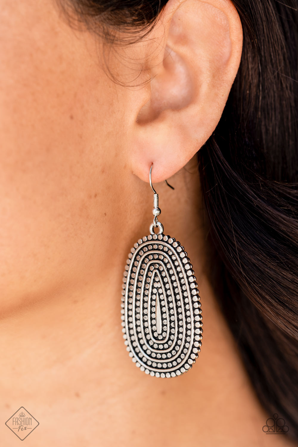 DESERT CLIMATE - SILVER EARRING - SIMPLY SANTA FE - 1522
