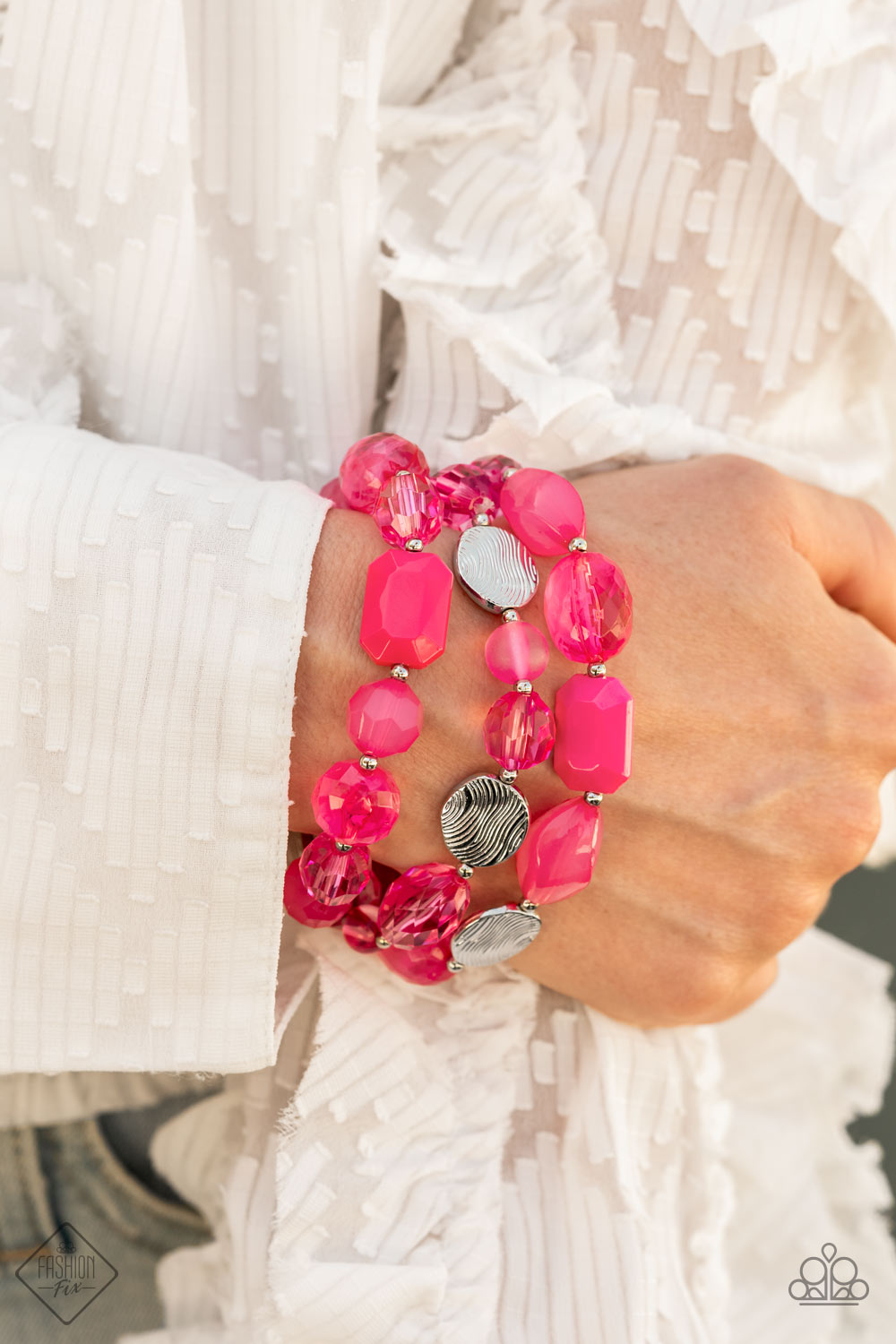 OCEANSIDE BLISS - PINK BRACELET - GLIMPSES OF MALIBU - 1520