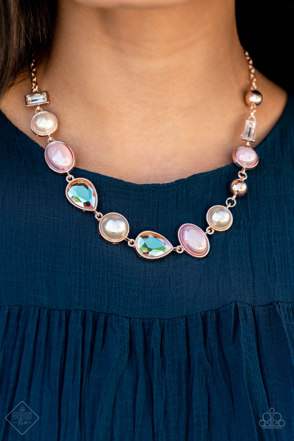 NAUTICAL NIRVANA - MULTI NECKLACE - GLIMPSES OF MALIBU - 1525