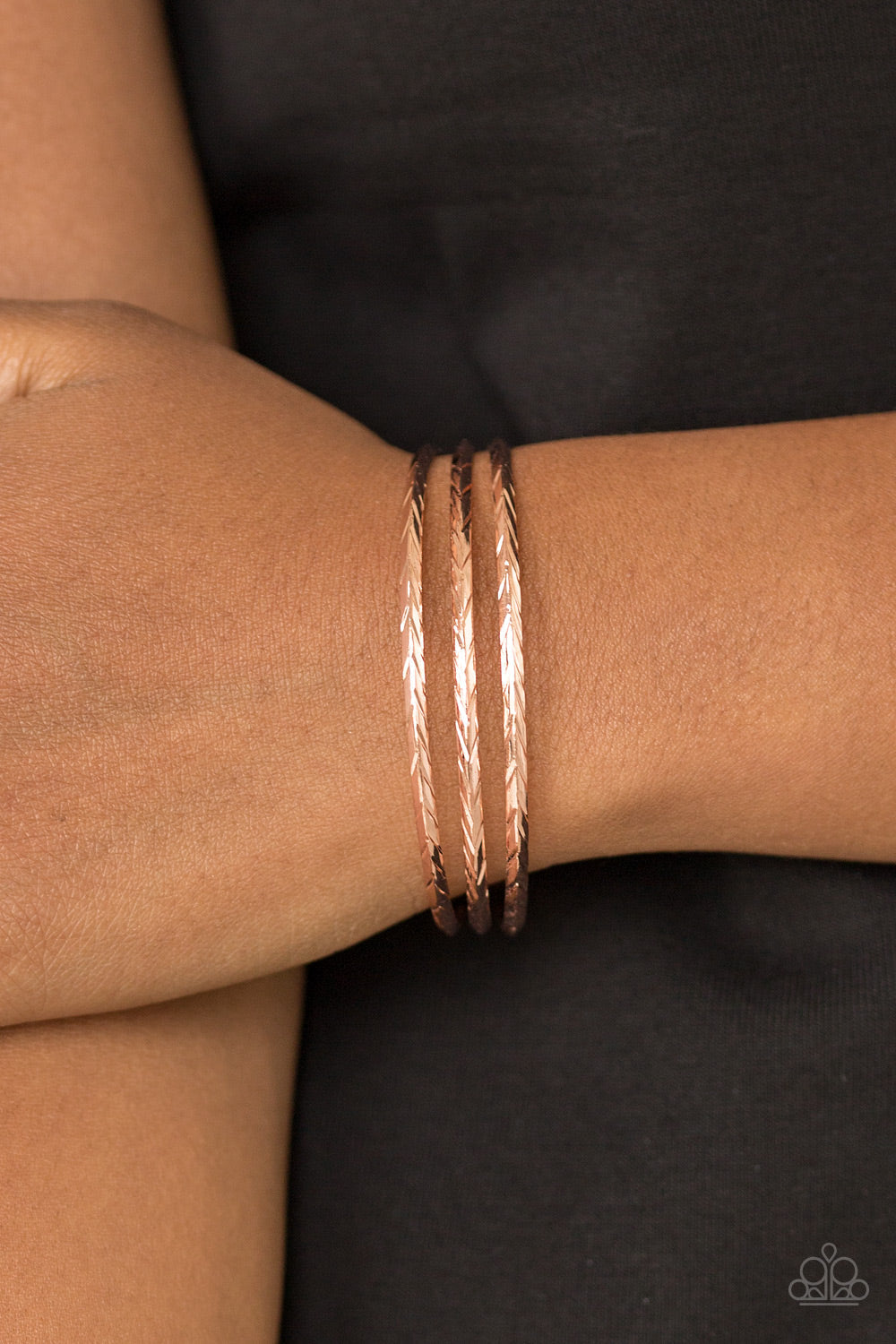 EASTERN EMPIRE - COPPER BRACELET - PAPARAZZI - 1107