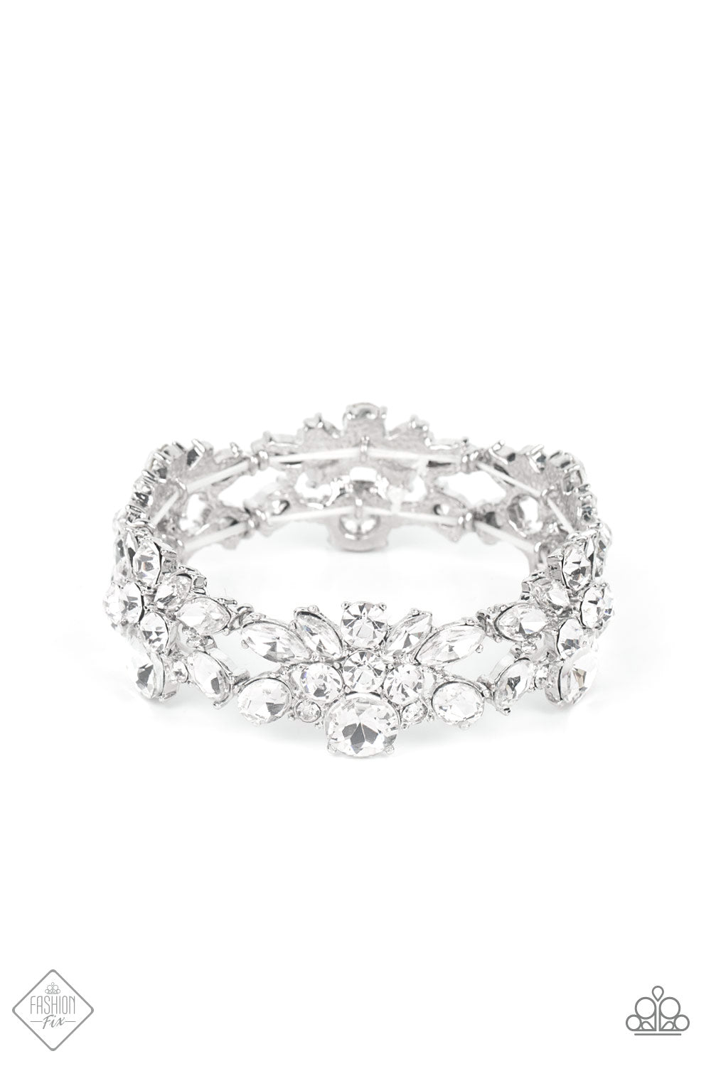 BELOVED BLING - SILVER BRACELET - FIERCELY 5TH AVENUE - 1564