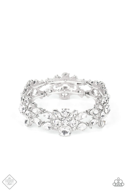 BELOVED BLING - SILVER BRACELET - FIERCELY 5TH AVENUE - 1564