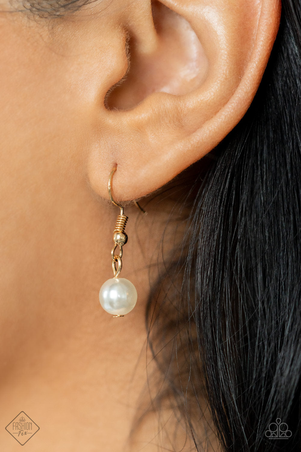 NAUTICAL NOUVEAU - GOLD NECKLACE - FIERCELY 5TH AVENUE - 1569