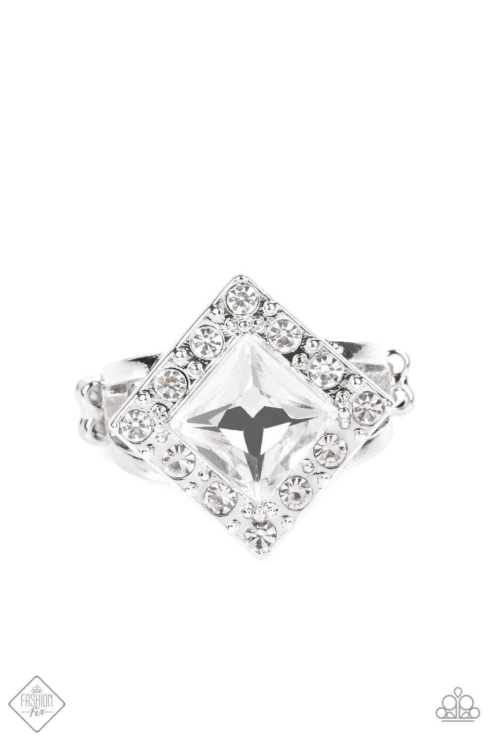 TRANSFORMATIONAL TWINKLE - WHITE RING - FIERCELY 5TH AVENUE - 1584