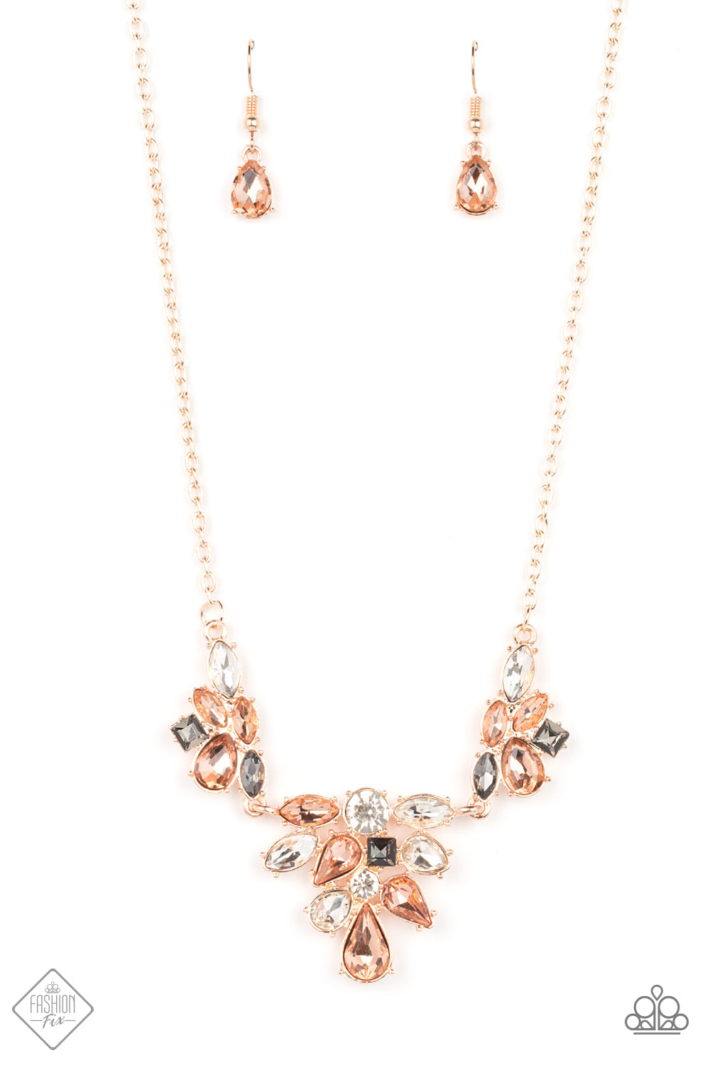 COMPLETELY CAPTIVATED - ROSE GOLD NECKLACE - GLIMPSES OF MALIBU - 1560