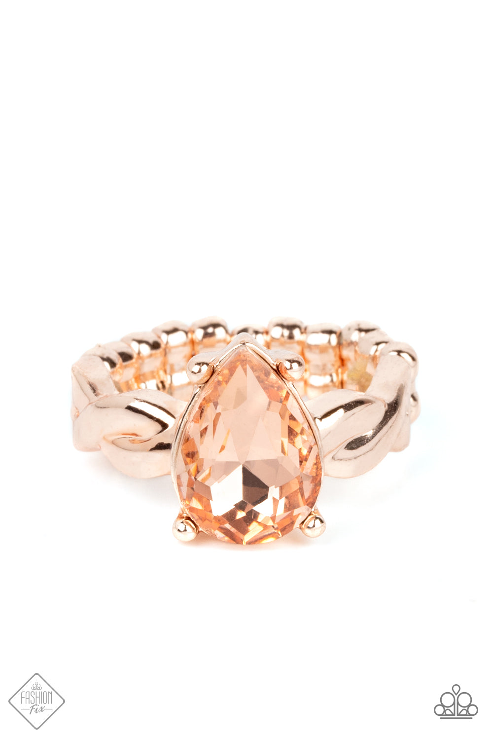 LAW OF ATTRACTION - ROSE GOLD RING - GLIMPSES OF MALIBU - 1560