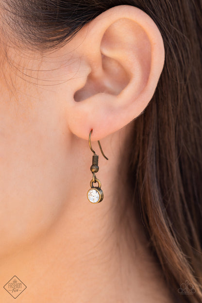 MAJOR MOXIE - BRASS NECKLACE - MAGNIFICENT MUSINGS - 1566